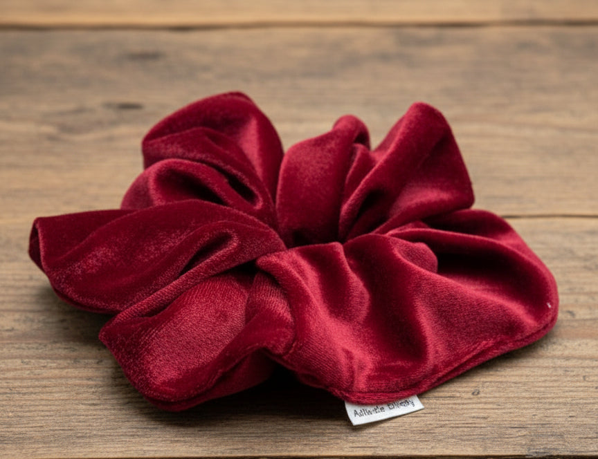 Red scrunchie